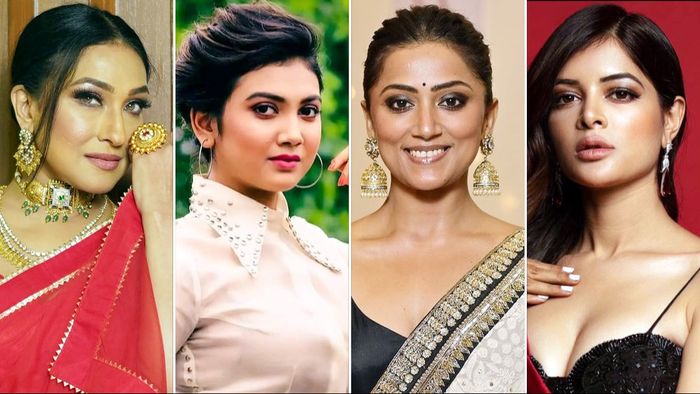 ঋতুপর্ণা, রাজনন্দিনী, অনিন্দিতা ও মধুমিতা (ছবি: ফেসবুক)