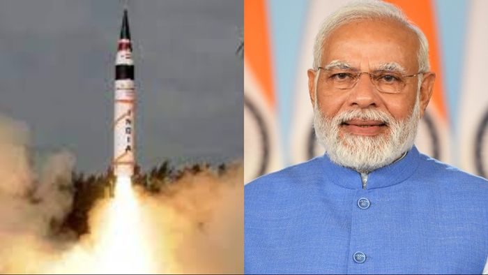দেশীয়ভাবে তৈরি অগ্নি-৫ ক্ষেপণাস্ত্রের সফল পরীক্ষা ভারতের, অভিনন্দন মোদীর