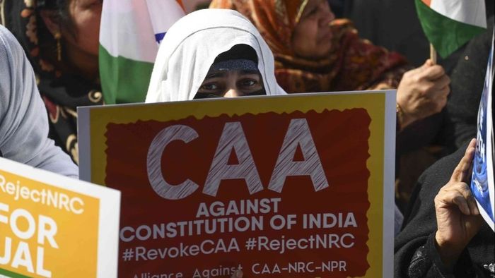 সিএএ-র বিরুদ্ধে বিক্ষোভ। ফাইল ছবি