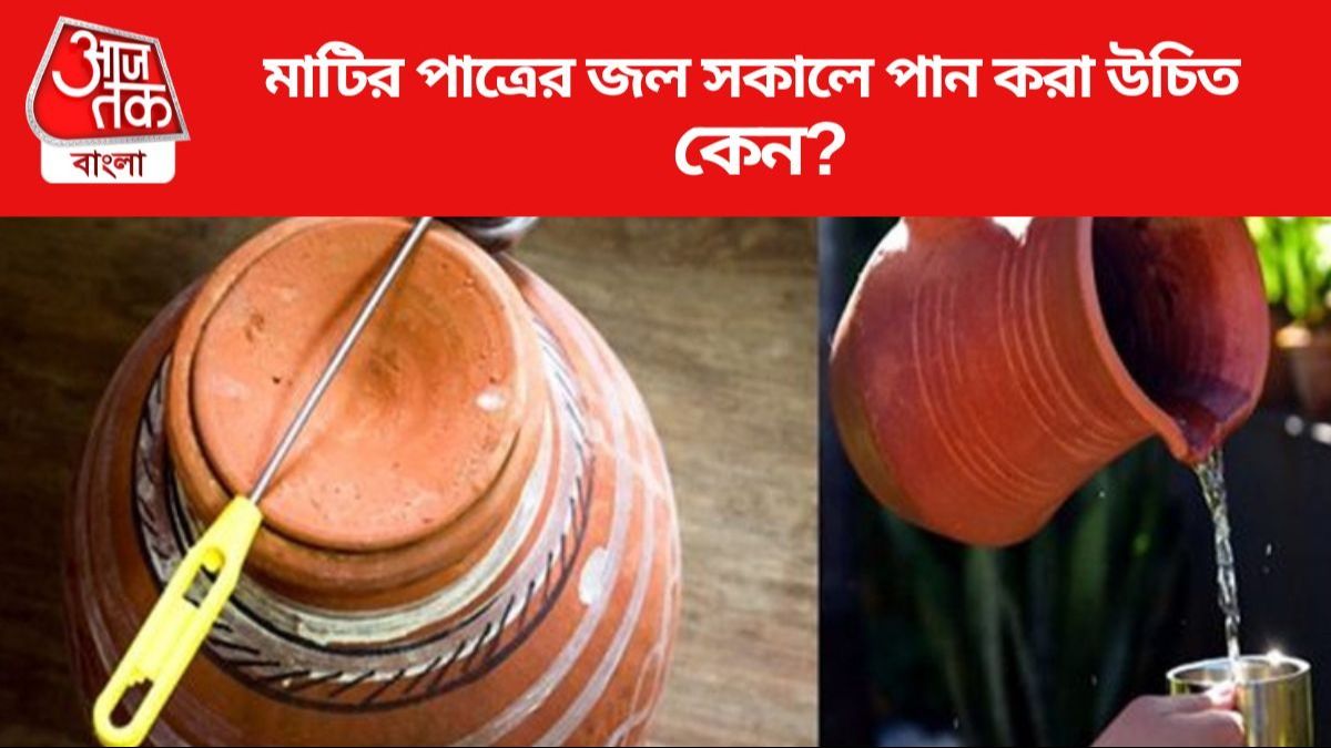 মাটির পাত্রের জল সকালে পান করা উচিত  কেন?