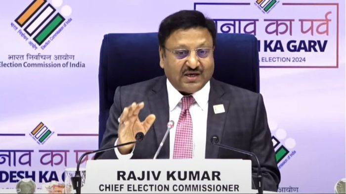 Election Commissioner of India Rajiv Kumar