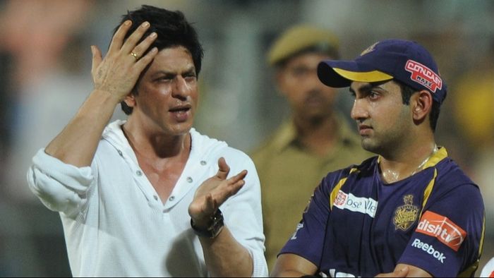 শাহরুখ খান ও গৌতম গম্ভীর