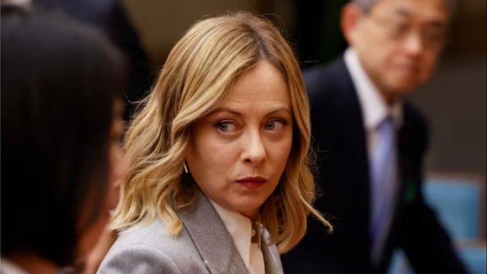 ইতালির প্রধানমন্ত্রী জর্জিয়া মেলোনি। ফাইল ছবি