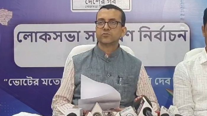 রাজ্য নির্বাচন কমিশনের সাংবাদিক বৈঠক। ফাইল ছবি