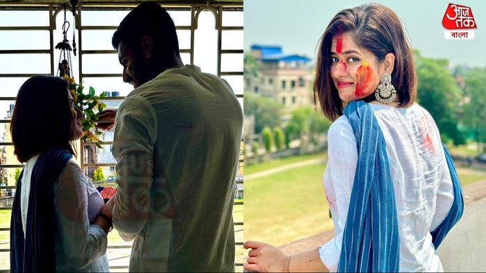 মনের মানুষের সঙ্গে দিতিপ্রিয়া (ছবি: সংগৃহীত)