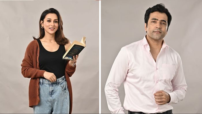 'আলাপ' ছবির লুকে মিমি ও আবির (ছবি: সংগৃহীত)