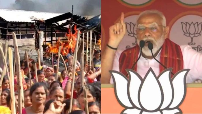 কোচবিহারের সভাতেও প্রধানমন্ত্রীর মুখে সন্দেশখালি প্রসঙ্গ