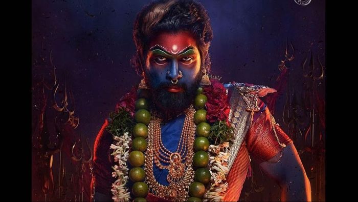 'পুষ্পা দ্য রুল' ছবির লুকে আল্লু অর্জুন