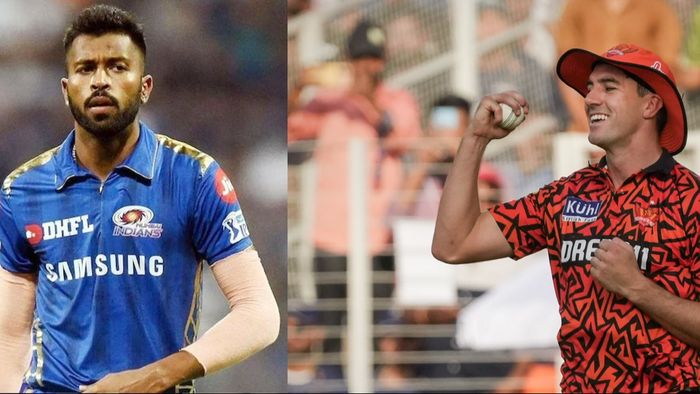 হার্দিক পান্ডিয়া ও প্যাট কামিন্স