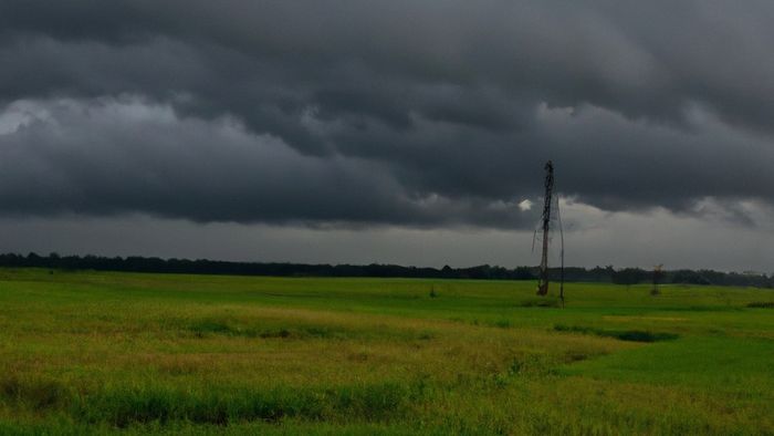 বৃষ্টির আগের মুহূর্তে...