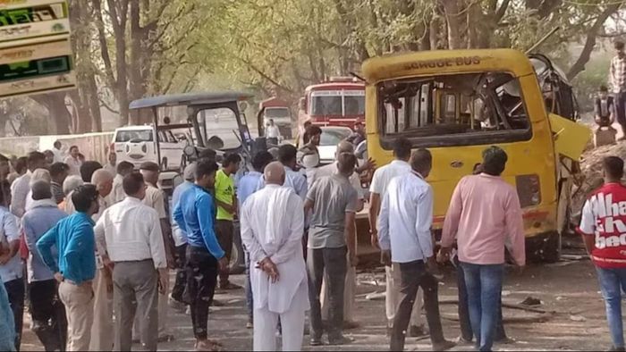 হরিয়ানা বাস দুর্ঘটনা