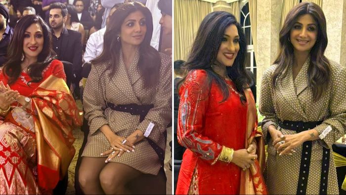 ঋতুপর্ণা সেনগুপ্ত- শিল্পা শেঠি (ছবি: ইনস্টাগ্রাম)