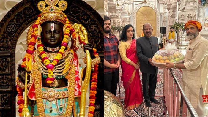 অযোধ্যার রামমন্দিরে পুজো দিলেন রাজ্যপাল