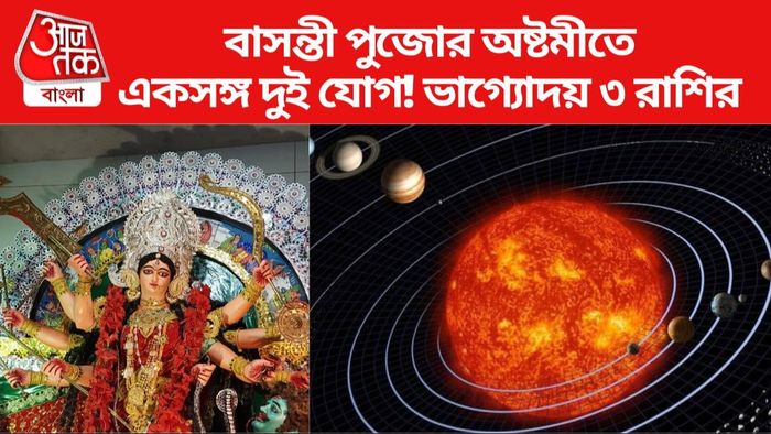 বাসন্তী পুজোয় ভাগ্যোদয় ৩ রাশির