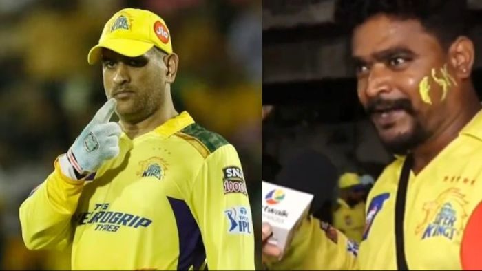 মহেন্দ্র সিং ধোনি ও তাঁর ফ্যান