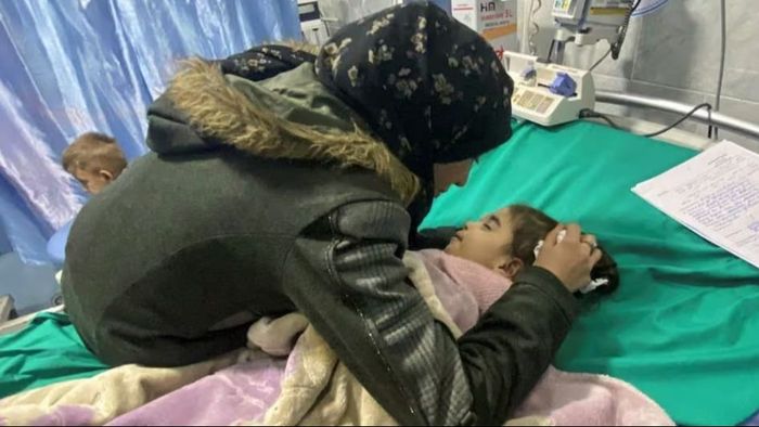 গাজার হাসপাতালের বেহাল অবস্থা।