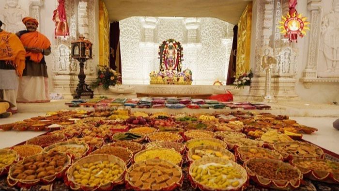 রামনবমীর ভোগ। ফাইল ছবি