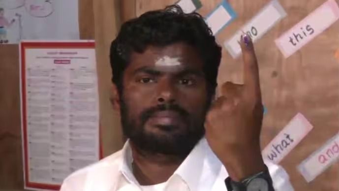 তামিলনাড়ুর বিজেপি সভাপতি আন্নামালাই।
