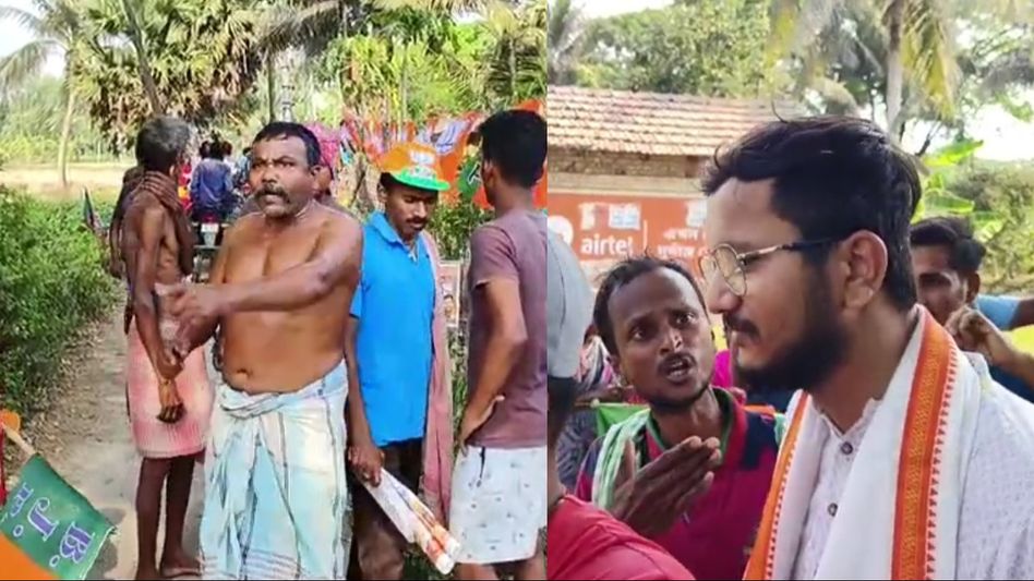 দেবাংশু নন্দীগ্রাম ঢুকতেই 'চোর চোর' স্লোগান, তুমুল বচসা দেবাংশু নন্দীগ্রাম ঢুকতেই 'চোর চোর' স্লোগান, তুমুল বচসা