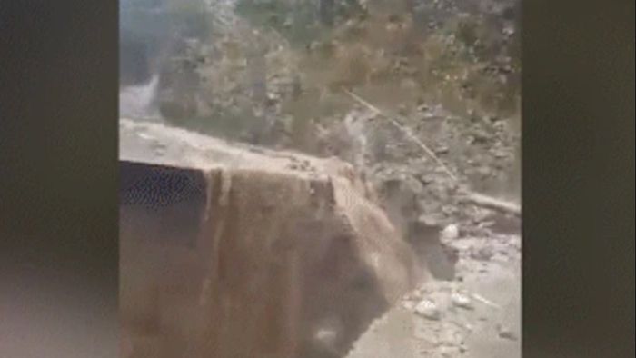 অরুণাচলে ভূমিধস। ফাইল ছবি