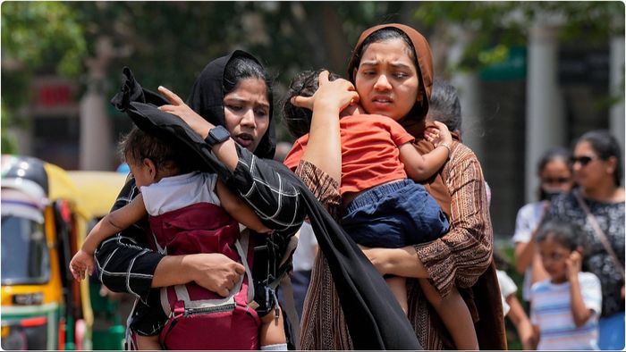 প্রবল গরমে কাহিল রাজ্য। ফাইল ছবি