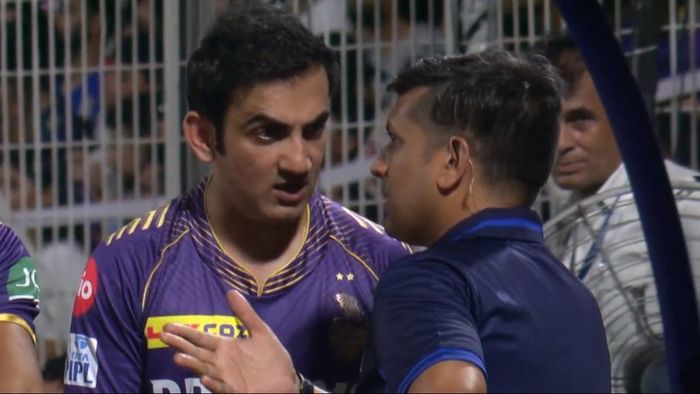 গম্ভীরের সঙ্গে ঝগড়া আম্পায়ারের