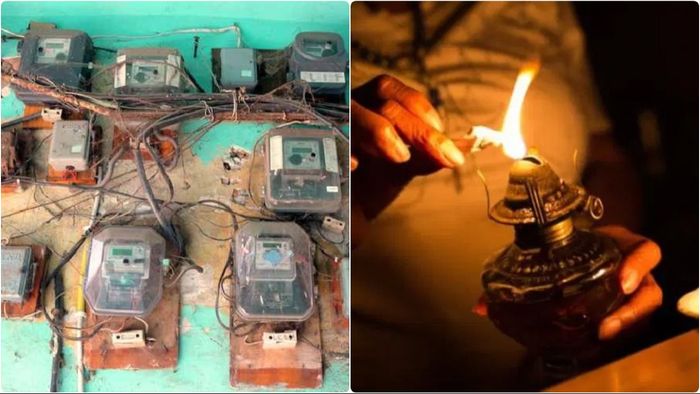 লোডশেডিং। প্রতীকী ছবি কোলাজ