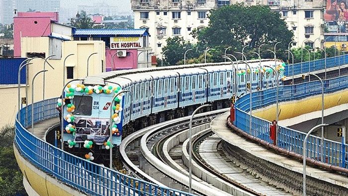 কলকাতা মেট্রো। ফাইল ছবি