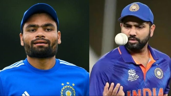 রিঙ্কু সিং ও রোহিত শর্মা