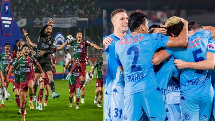 মোহনবাগান ও মুম্বই সিটি এফসি