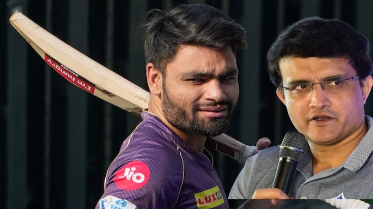 রিঙ্কু সিং ও সৌরভ গঙ্গোপাধ্যায়