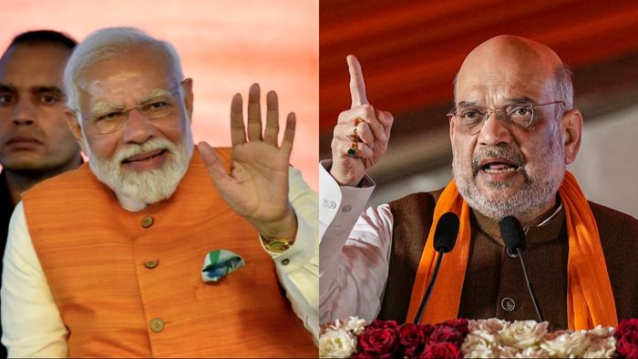 মোদী-শাহের সভা