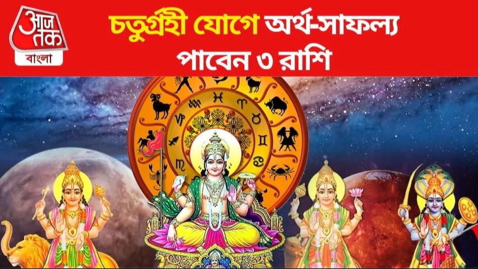 চতুর্গ্রহী যোগে ৩১ মে থেকে উন্নতির শিখরে চড়বে ৩ রাশি, টাকা আসনে নানা পথে