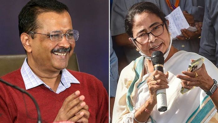 Arvind Kejriwal and Mamata Banerjee