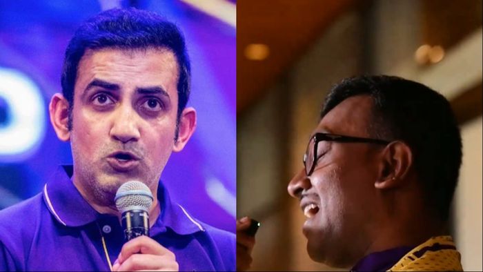 gautam gambhir, ipl 2024, kkr fan