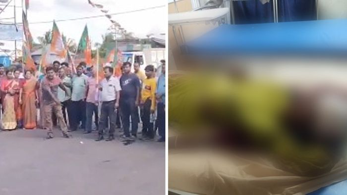 নন্দীগ্রামে উত্তেজনা।