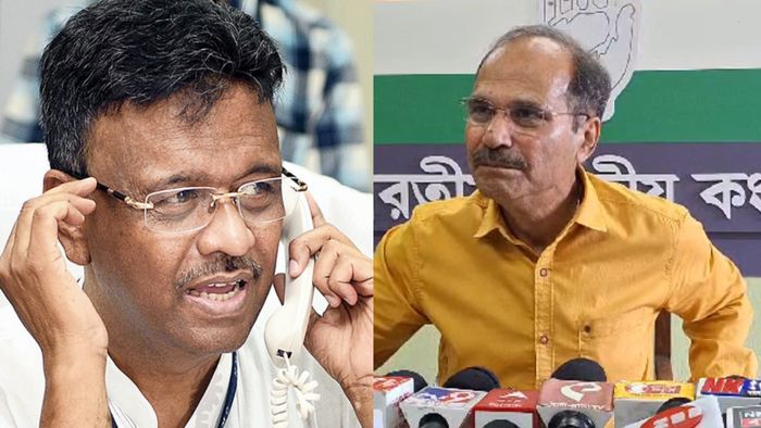 ফিরহাদ হাকিম ও অধীর চৌধুরী।