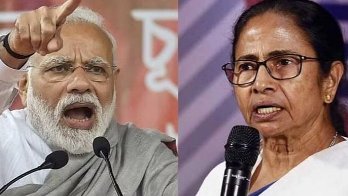 Narendra Modi and Mamata Banerjee