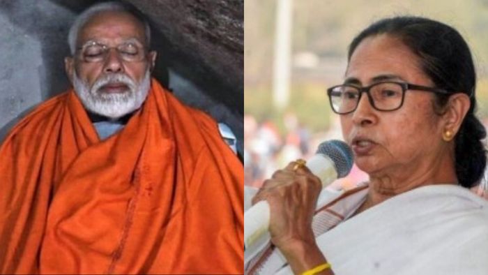 প্রধানমন্ত্রী নরেন্দ্র মোদী এবং মুখ্যমন্ত্রী মমতা বন্দ্যোপাধ্যায়।