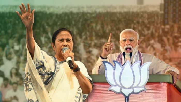 ১০০ পার, বাংলায় ভোট-র্যালিতে মোদীর থেকে যোজন এগিয়ে মমতা, শাহ কত নম্বরে?