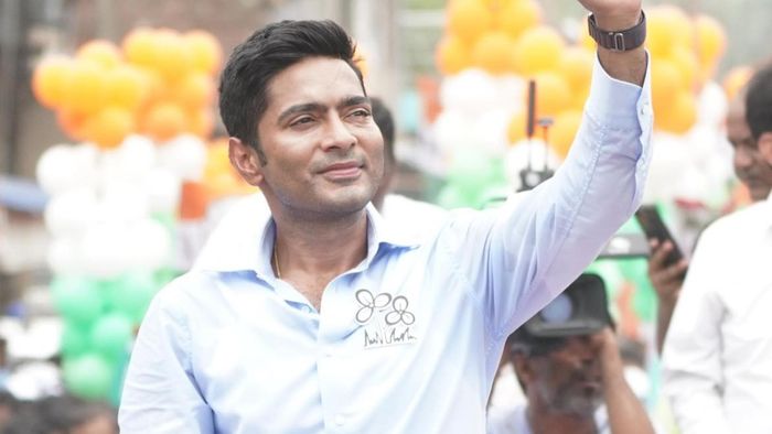 ডায়মন্ড হারবারের তৃণমূল প্রার্থী অভিষেক বন্দ্যোপাধ্যায়