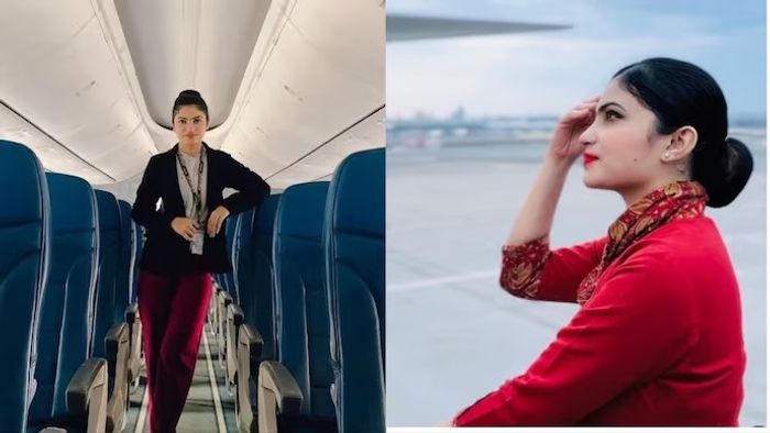 গ্রেফতার বিমানসেবিকা।