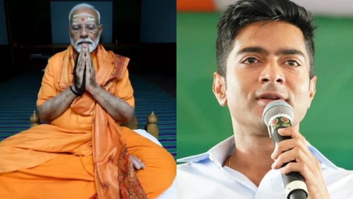 'আমিও ধ্যান করেছি কিন্তু...' ভোট দিয়েই মোদীকে কটাক্ষ অভিষেকের