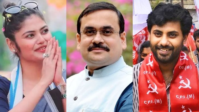 যাদপুরের প্রার্থীরা। কোলাজ