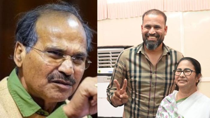 Adhir Chowdhury and Yusuf Pathan