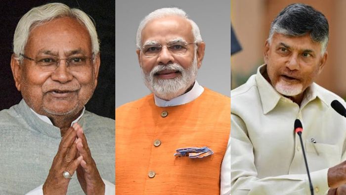 নরেন্দ্র মোদীর তৃতীয় মেয়াদ নির্ভর করবে নাইডু-নীতীশের ওপর