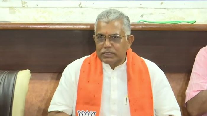 ক্ষোভ প্রকাশ করেন দিলীপ ঘোষ