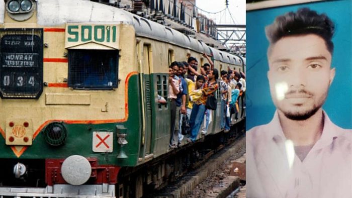 টিটাগড়ে লোকাল ট্রেন থেকে পড়ে মৃত্যু যুবকের