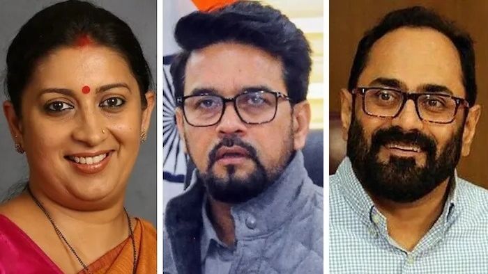 Smriti Irani Anurag Thakur