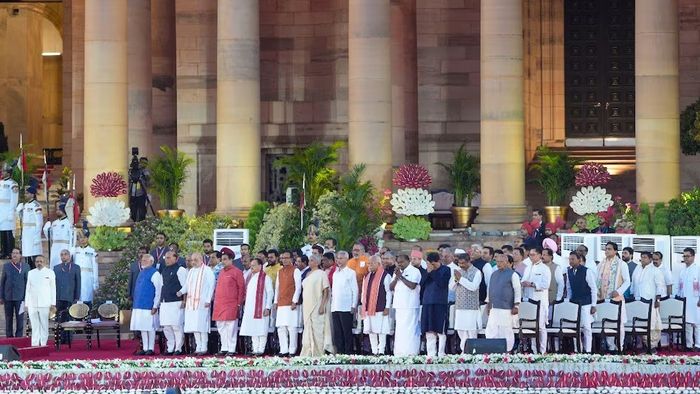 মন্ত্রিসভার শপথগ্রহণ অনুষ্ঠান। ফাইল ছবি
